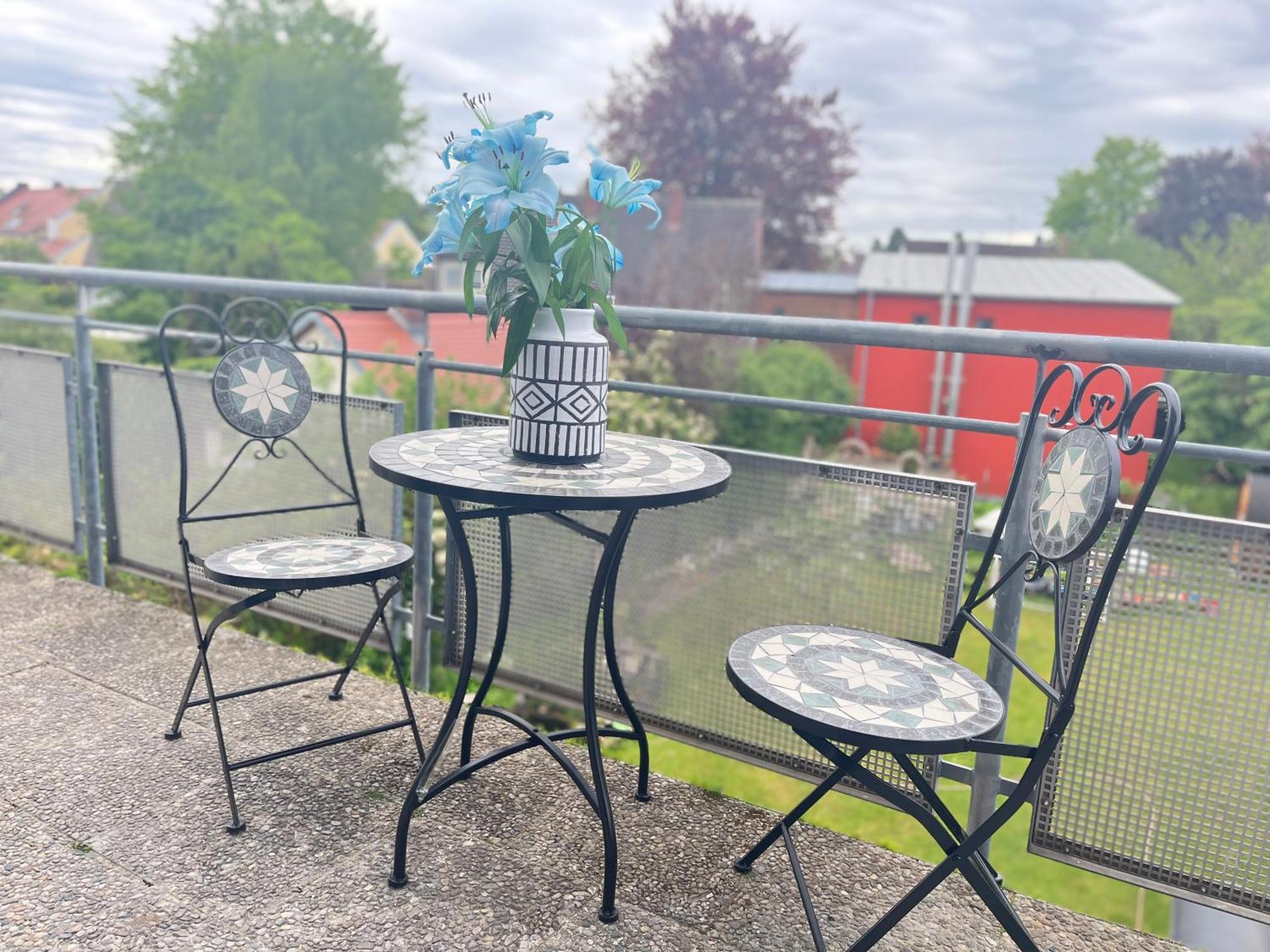 Dreamstay Augsburg Traum Penthouse Goeggingen 外观 照片