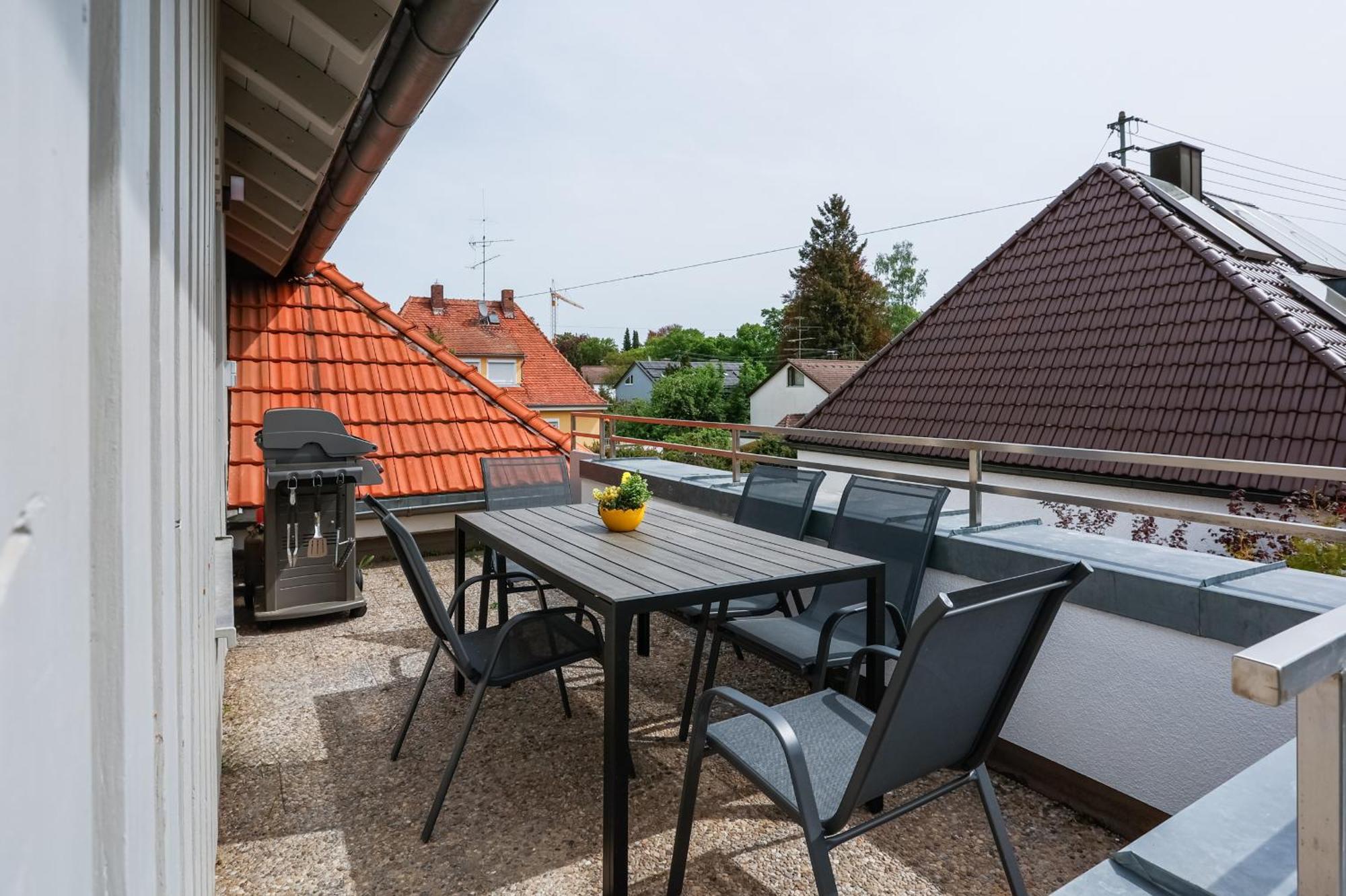 Dreamstay Augsburg Traum Penthouse Goeggingen 外观 照片